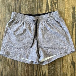 Lululemon draw string shorts. Has 1 back pocket, no under shorts